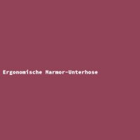 Ergonomische Marmor-Unterhose