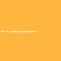Weiche Baumwolle-Badehose