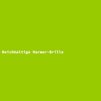 Reichhaltige Marmor-Brille