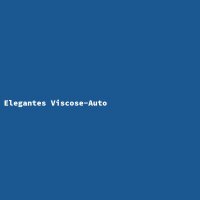 Elegantes Viscose-Auto